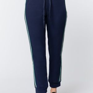Side Stripe French Terry Pants